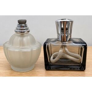 Lampe Berger Paris Fragrance Lamps Set / 2 Frosted Glass Smoke Gray Catalytic #2